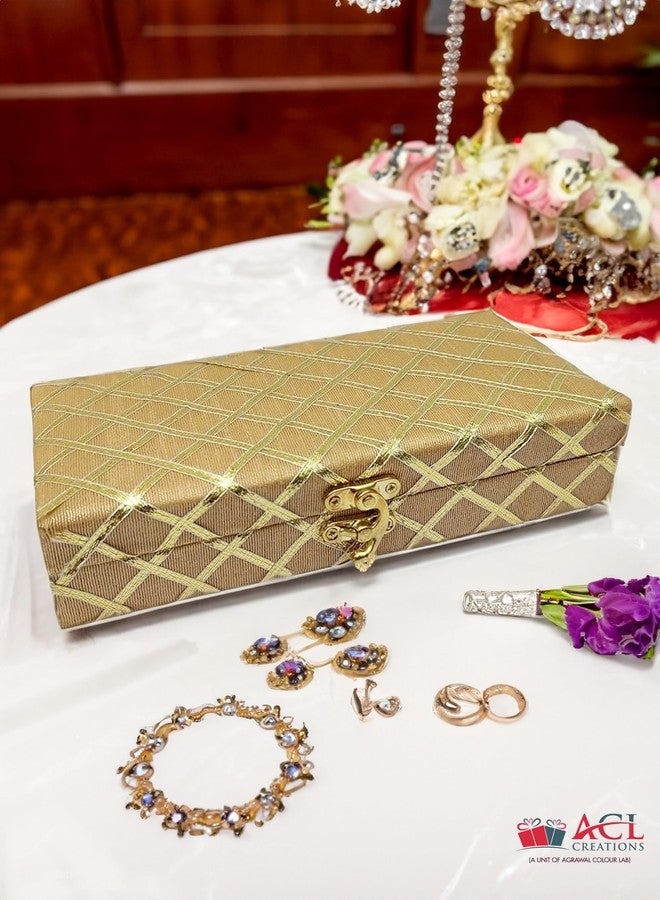 ACL Creations Engineered Wood Decorative Cash Box, Shagun & Gift Box, Jewellery & Money Box - Assorted Color (1) - Image 2